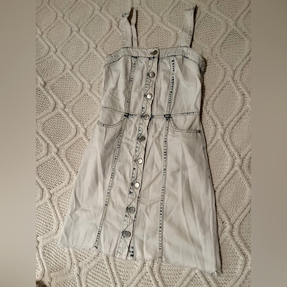 Jessica Simpson Blue Denim Color Summer Dress